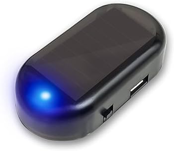 Solar LED Car Security Light – Flashing Anti-Theft Warning