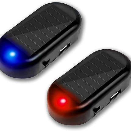 Solar LED Car Security Light – Flashing Anti-Theft Warning