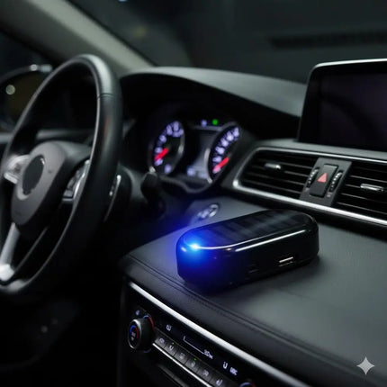 Solar LED Car Security Light – Flashing Anti-Theft Warning