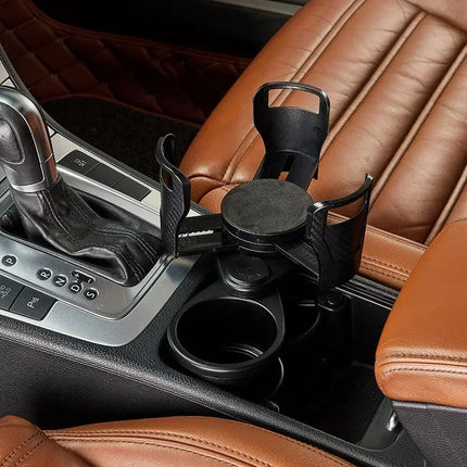 Expandable Car Cup Holder for Large Bottles (Stanley & Owala Compatible)