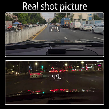 GPS Head-Up Display for Car – Real-Time Speed Projection on Windshield