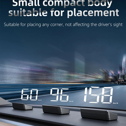GPS Head-Up Display for Car – Real-Time Speed Projection on Windshield