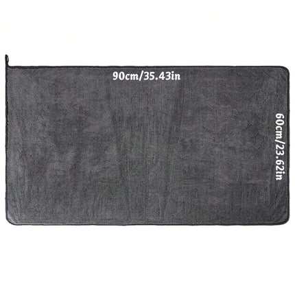 Large Microfiber Car Drying Towel – Ultra Absorbent (Holds Up to 1 Gallon) & Streak-Free
