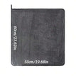 50cm x 60cm / Superfine Fiber / Black