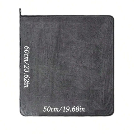 Large Microfiber Car Drying Towel – Ultra Absorbent (Holds Up to 1 Gallon) & Streak-Free
