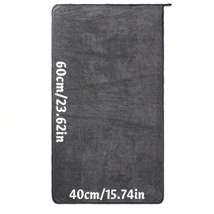 Large Microfiber Car Drying Towel – Ultra Absorbent (Holds Up to 1 Gallon) & Streak-Free