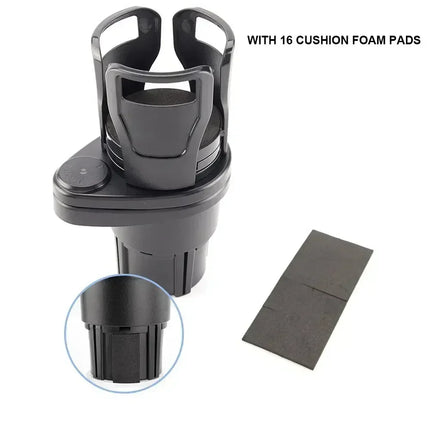 Expandable Car Cup Holder for Large Bottles (Stanley & Owala Compatible)